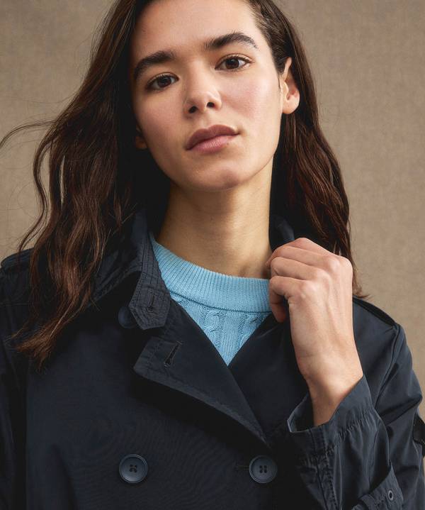 Peuterey Trench idrorepellente con cintura In Saldo