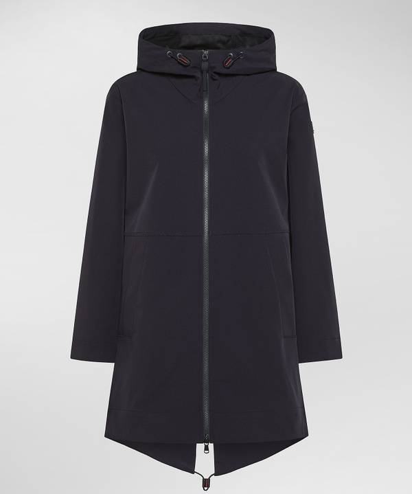 Peuterey Parka fishtail in nylon stretch Italia