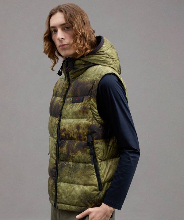 Peuterey Gilet Tie-Dye In Nylon Ripstop Soddisfazione Garantita