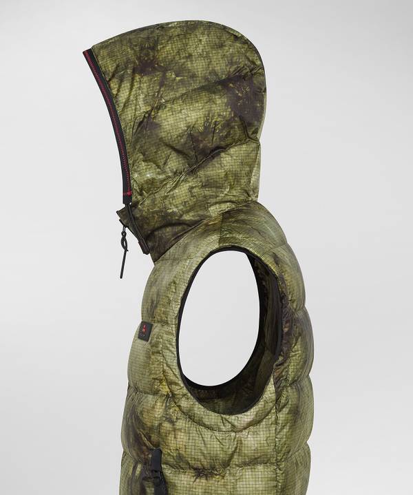 Peuterey Gilet Tie-Dye In Nylon Ripstop Soddisfazione Garantita