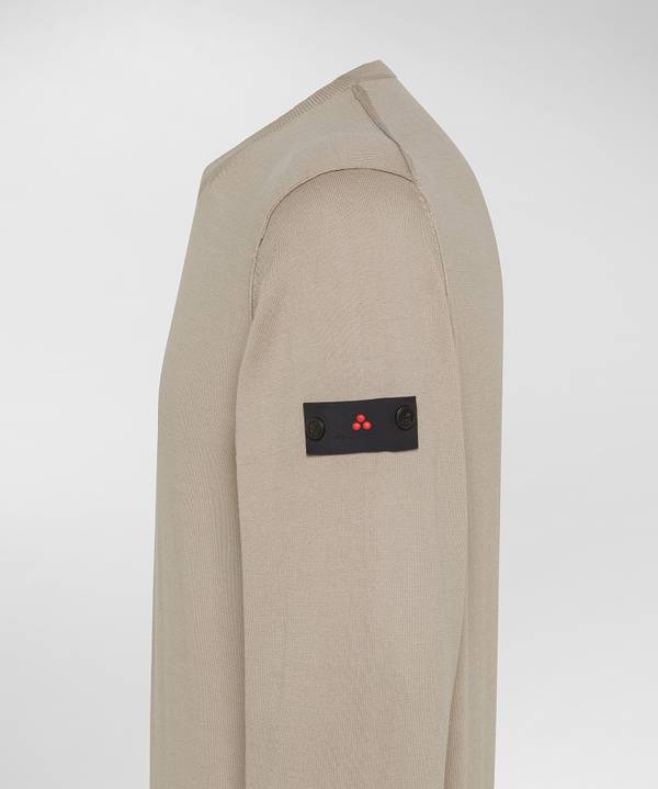 Peuterey Maglia tricot con dettagli rigati Fino Al -60%