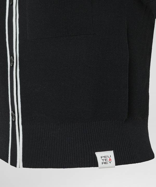 Peuterey Cardigan manica corta con tasche al petto Negozio
