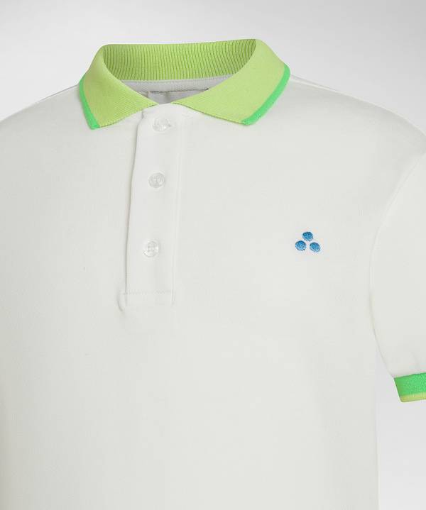 Peuterey Polo in piquet dettagli fluo ACQUISTA ORA