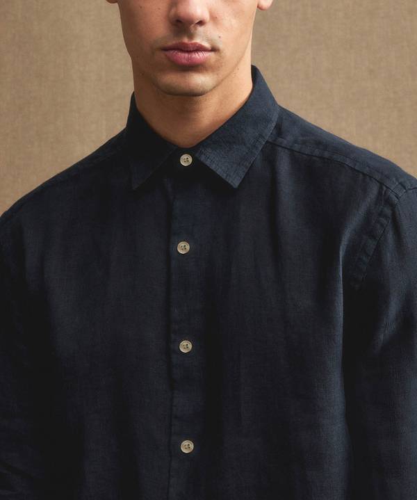 Peuterey Camicia in lino Outlet