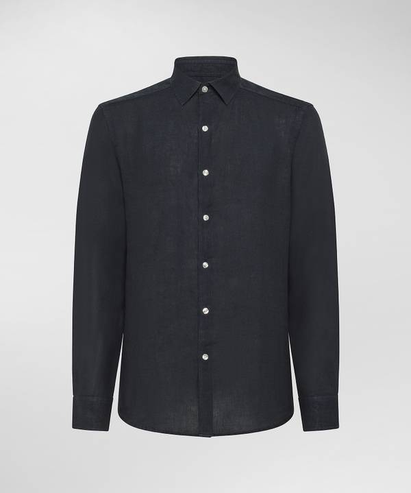 Peuterey Camicia in lino Outlet