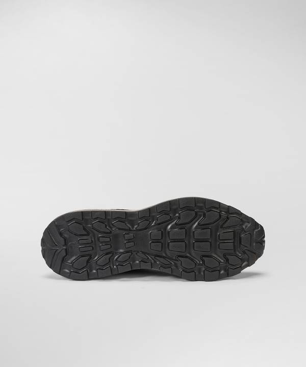 Peuterey Scarpa In Nylon E Pelle Con Suola Eva Effetto Used Negozio