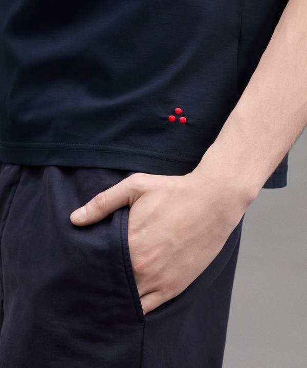 Peuterey T-Shirt In Cotone Brillante Nuova