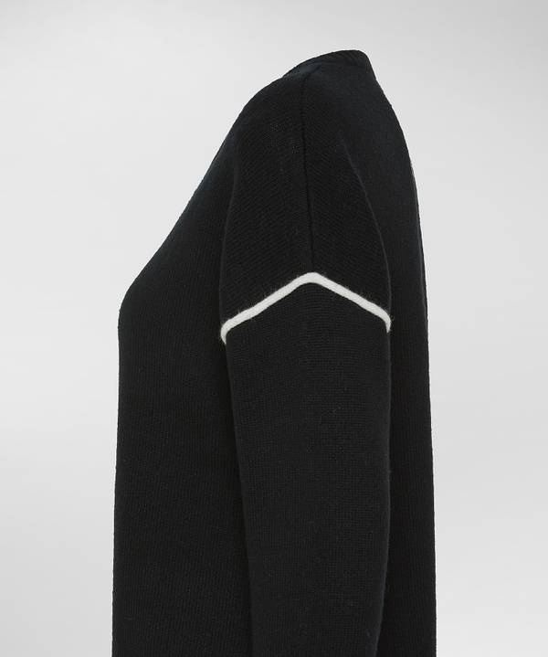 Peuterey Maglia In Misto Cachemire Con Dettagli A Contrasto Consegna Veloce