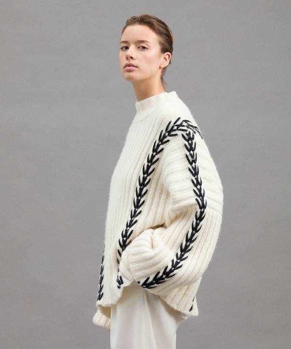 Peuterey Maxi Maglia In Alpaca Lavorata A Mano Fino Al -60%