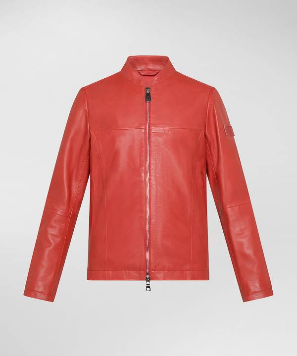 Peuterey Giacca biker in pelle Convenienza