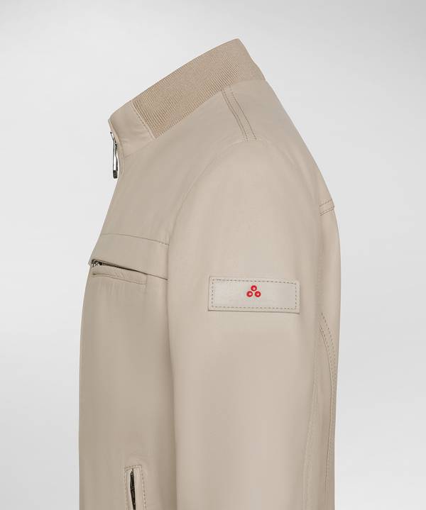 Peuterey Giacca bomber in pelle Sconto