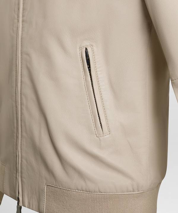 Peuterey Giacca bomber in pelle Sconto