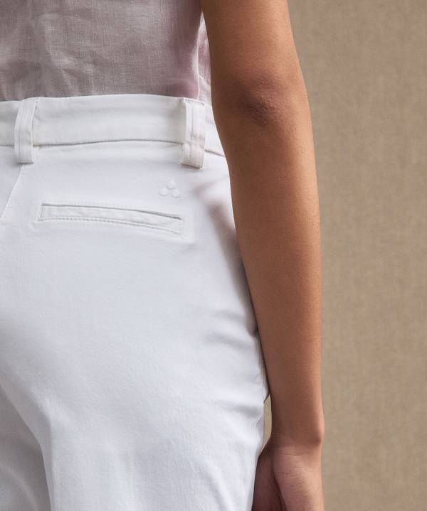 Peuterey Pantaloni in gabardine di cotone stretch Hotsell