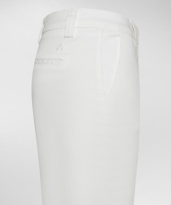 Peuterey Pantaloni in gabardine di cotone stretch Hotsell