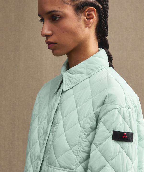 Peuterey Quilted coat in tela di nylon Vendita Economica