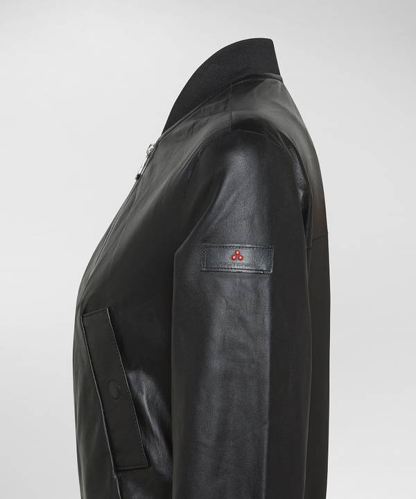 Peuterey Giacca bomber corta in pelle 2025