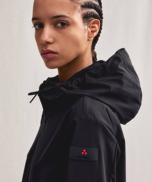 Peuterey Parka fishtail in nylon stretch Qualità