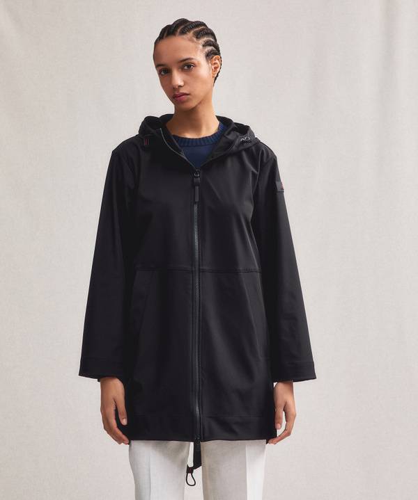 Peuterey Parka fishtail in nylon stretch Qualità
