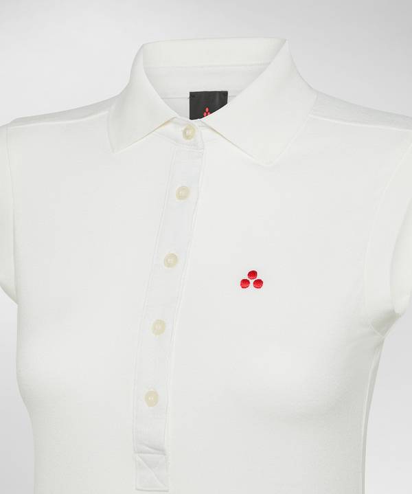 Peuterey Polo smanicata in piquet Vendita