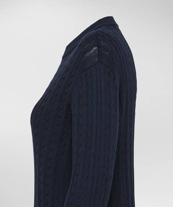 Peuterey Maglia a treccia in tricot di cotone Qualità Garantita