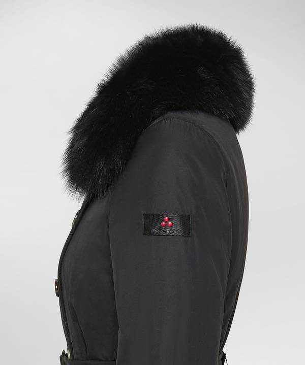 Peuterey Trench Lungo Con Pelliccia Convenienza