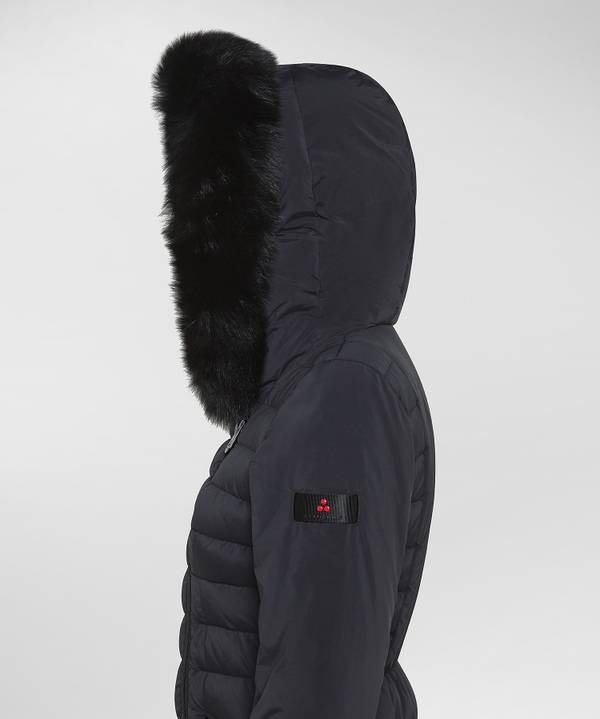 Peuterey Piumino Slim Con Pelliccia Offerta