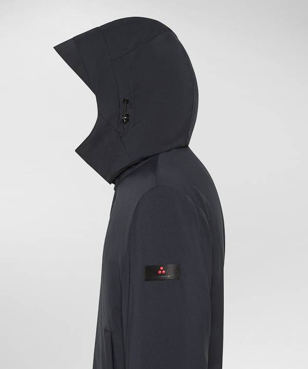 Peuterey Trench Liscio In Nylon Stretch Vendita Calda
