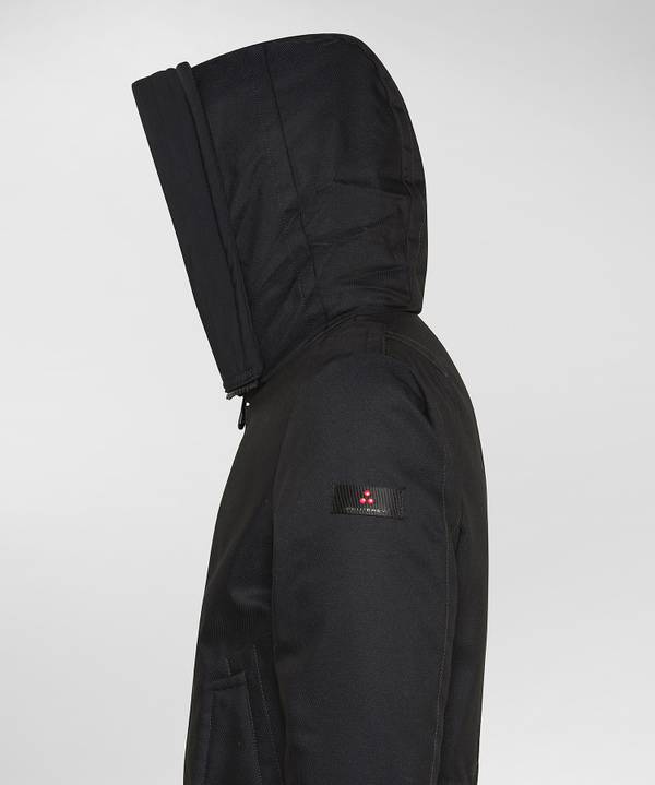 Peuterey Parka Resistente In Tessuto Made In Italy Con Pelliccia Ultimi tre giorni