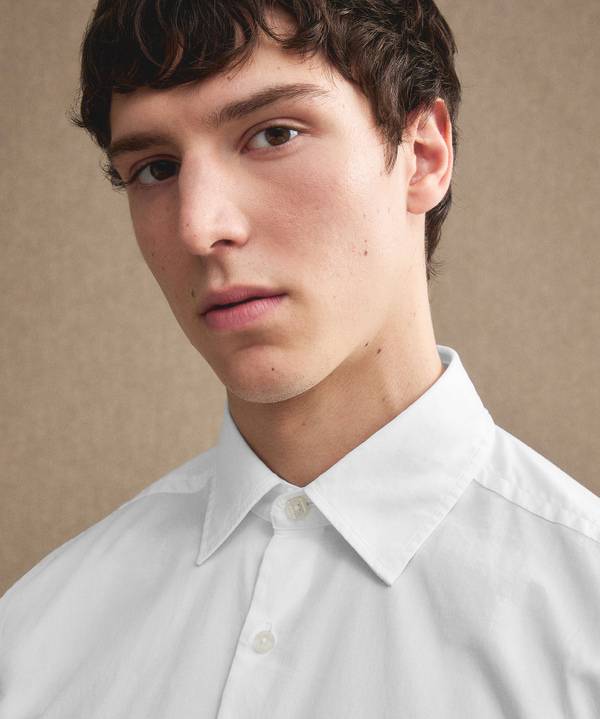 Peuterey Camicia in popeline di cotone In Linea