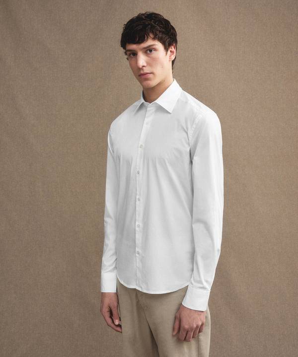 Peuterey Camicia in popeline di cotone In Linea