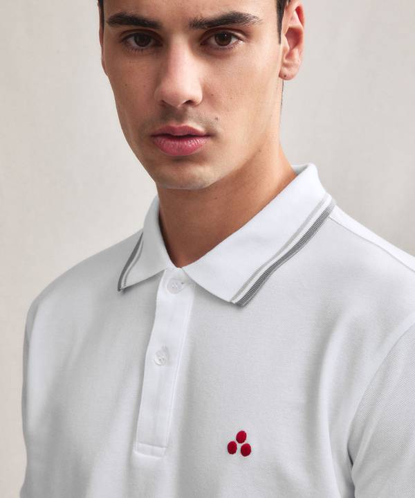 Peuterey Polo in piquet di cotone stretch Nuovo