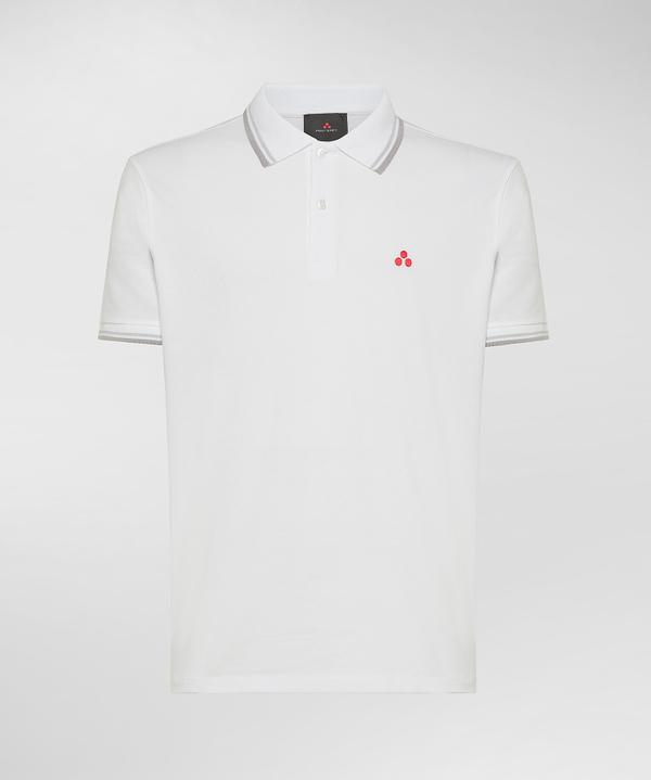 Peuterey Polo in piquet di cotone stretch Nuovo
