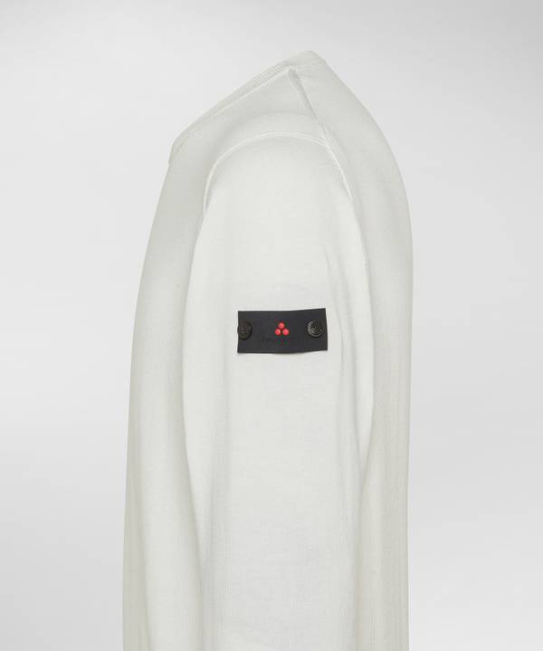 Peuterey Maglia tricot con logo ricamato Promozione