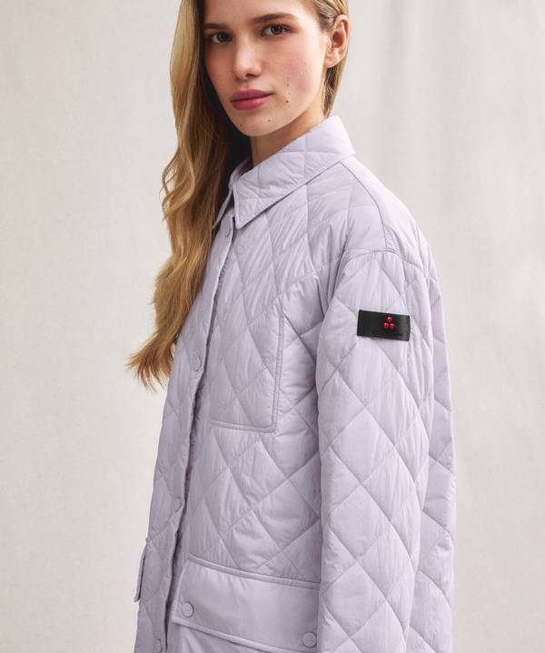 Peuterey Quilted coat in tela di nylon Consegna Veloce
