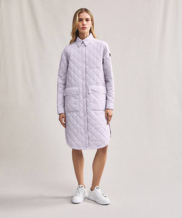Peuterey Quilted coat in tela di nylon Consegna Veloce