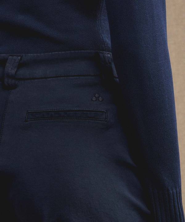 Peuterey Pantaloni in gabardine di cotone stretch Prezzo Ridotto