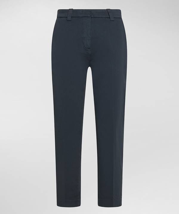 Peuterey Pantaloni in gabardine di cotone stretch Prezzo Ridotto