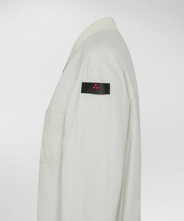 Peuterey Relaxed bomber in lino Economico