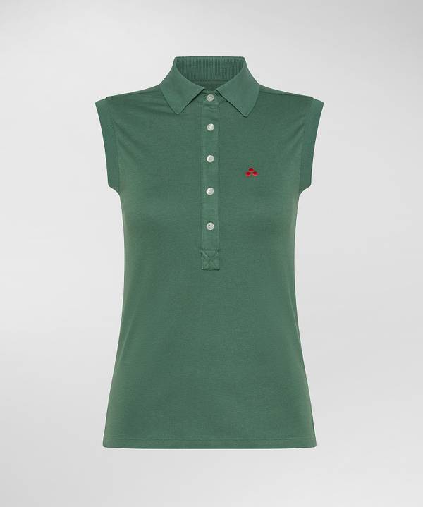 Peuterey Polo smanicata in piquet Outlet