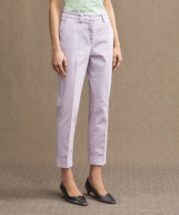 Peuterey Pantaloni in gabardine di cotone stretch Hotsell