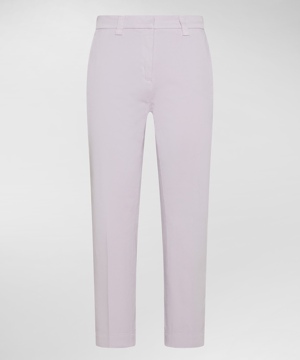 Peuterey Pantaloni in gabardine di cotone stretch Hotsell