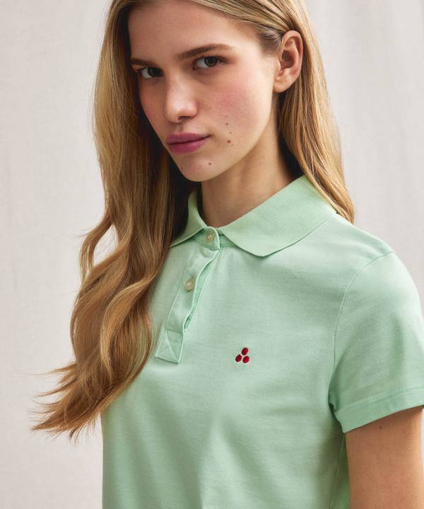 Peuterey Polo in cotone piquet Vendita Economica