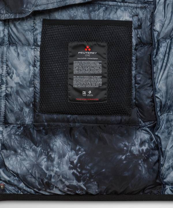 Peuterey Parka Lungo In Tela Di Nylon Floccata Vendite Flash