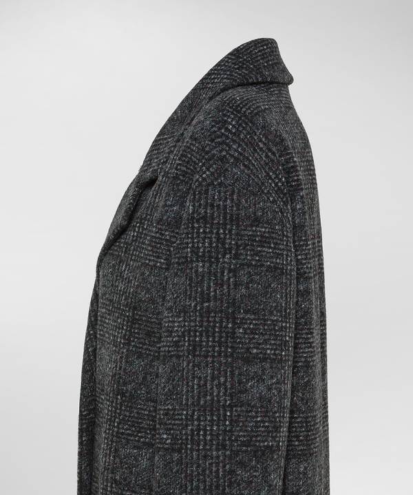 Peuterey Cappotto Doppio Petto In Misto Lana Italia