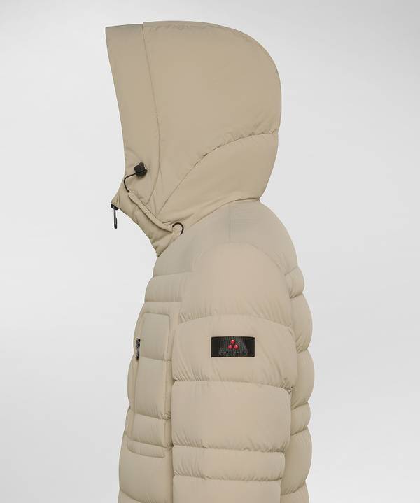 Peuterey Bomber In Piuma Con Trapunta Grafica Promozione