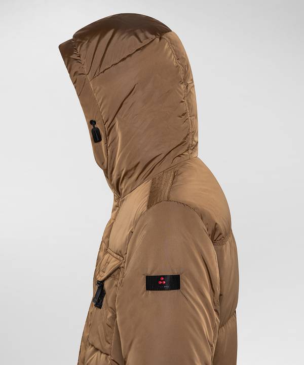 Peuterey Field Jacket In Taffeta’ Con Cappuccio In Pelliccia Consegna Veloce