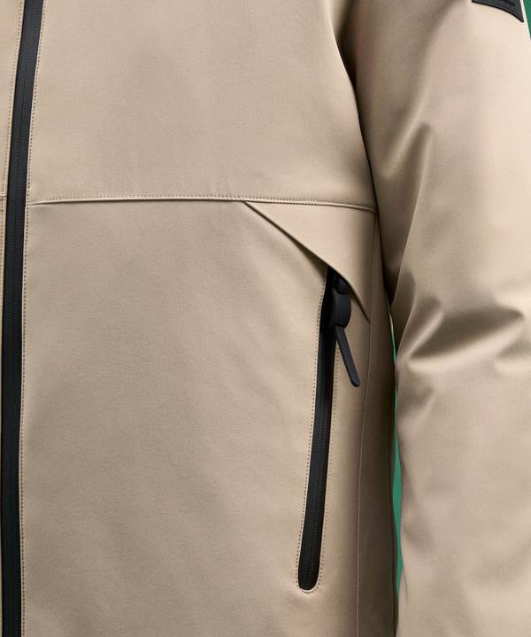 Peuterey Bomber Liscio In Primaloft Con Dettagli Neri Promozione Limitata
