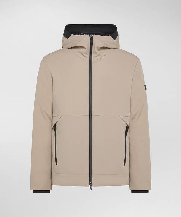 Peuterey Bomber Liscio In Primaloft Con Dettagli Neri Promozione Limitata
