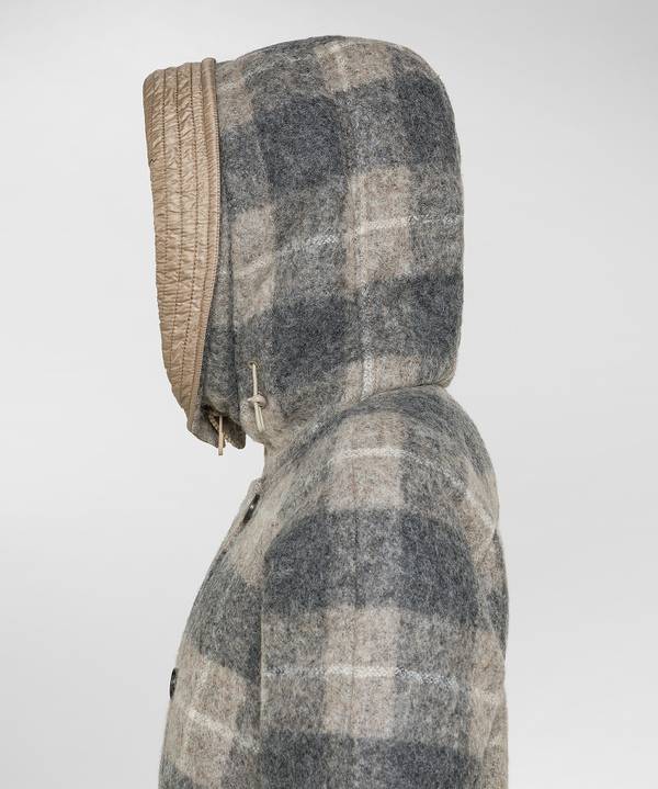 Peuterey Puffer Jacket Fantasia In Lana E Alpaca Italy