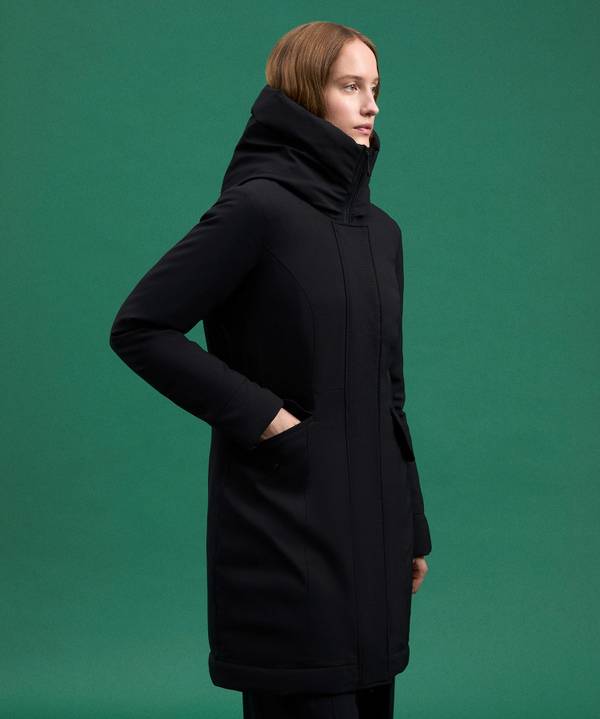 Peuterey Coat Antivento Con Ampio Collo Nuovo